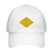 U.S. Army Finance Corps Embroidered Under Armour® Dad Hat Tactically Acquired White  