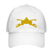 U.S. Army Armor Branch Embroidered Under Armour® Dad Hat Tactically Acquired White  