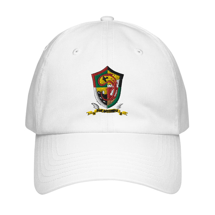 457th Bomb Group Embroidered Under Armour® Dad Hat Tactically Acquired White  