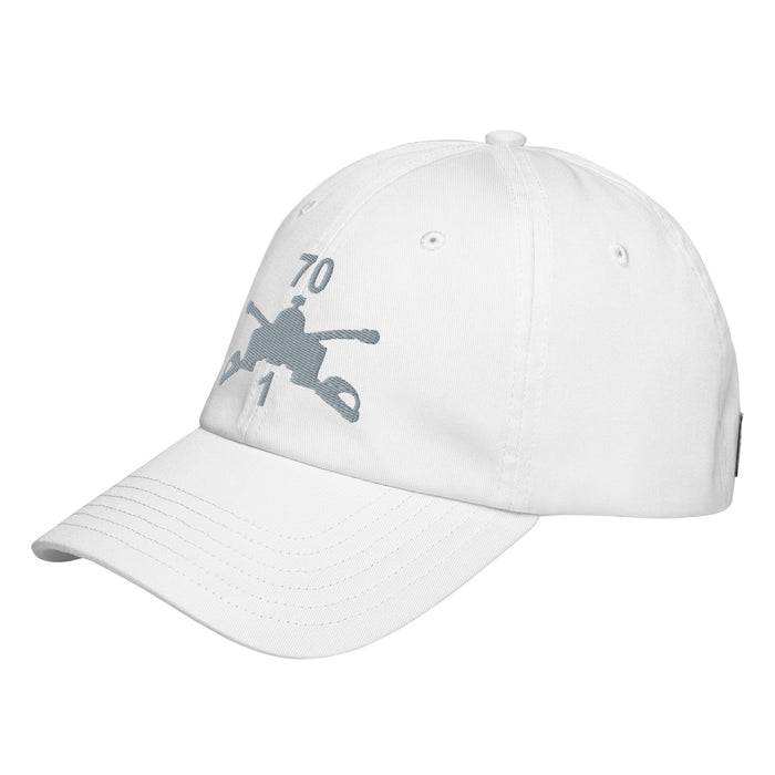 1-70 Armor Regiment (1-70 AR) Embroidered Under Armour® Dad Hat Tactically Acquired   