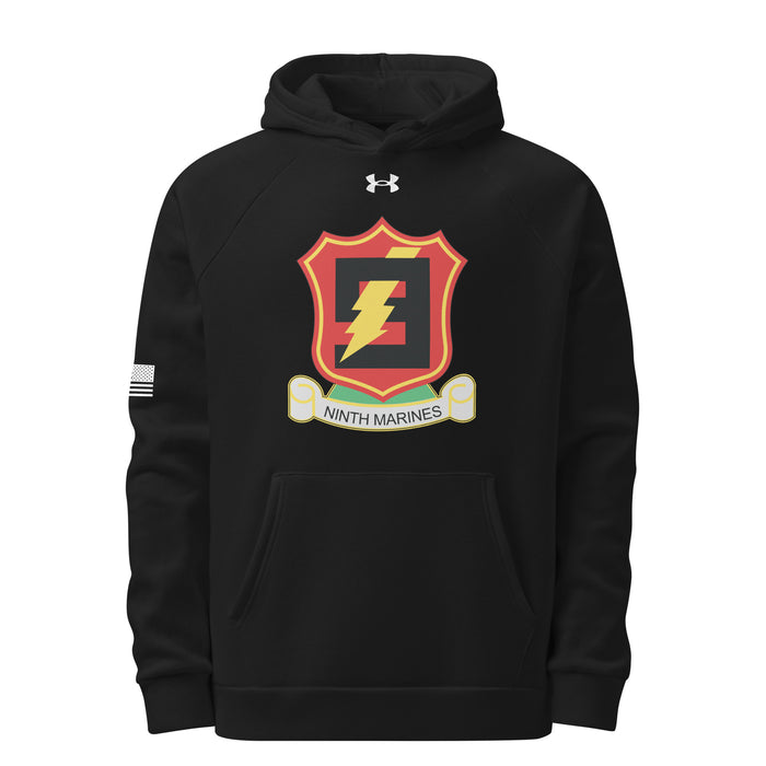 9th Marine Regiment Under Armour® Hoodie Tactically Acquired Black S 