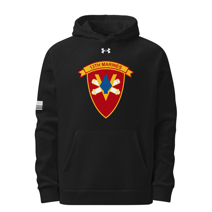 13th Marine Regiment Under Armour® Hoodie Tactically Acquired Black S 