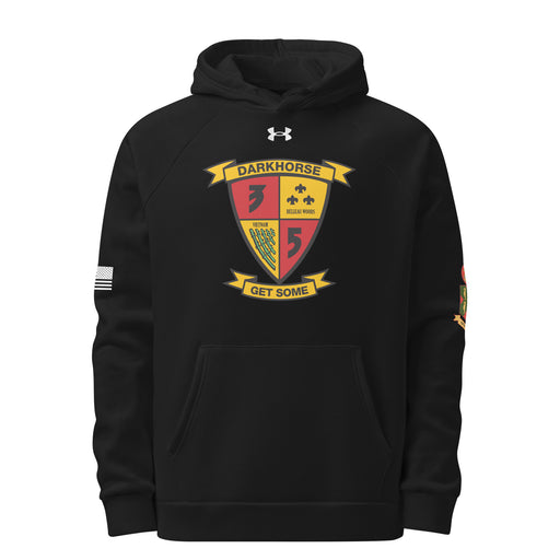 3/5 Marines Under Armour® Hoodie Tactically Acquired Black S 