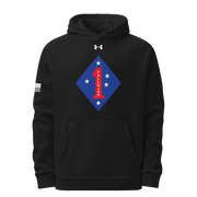 1st Marine Division Battle of Fallujah Under Armour® Hoodie Tactically Acquired Black S 