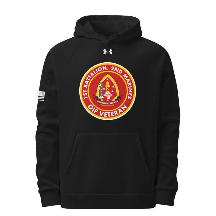 1/2 Marines OIF Veteran Under Armour® Hoodie Tactically Acquired Black S 