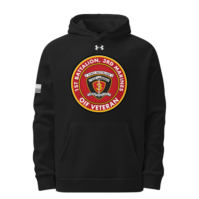 1/3 Marines OIF Veteran Under Armour® Hoodie Tactically Acquired Black S 