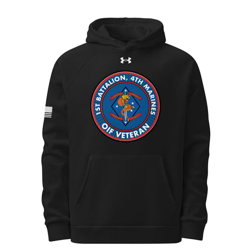 1/4 Marines OIF Veteran Under Armour® Hoodie Tactically Acquired Black S 