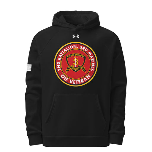 2/3 Marines OIF Veteran Under Armour® Hoodie Tactically Acquired Black S 