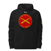 U.S. Army Field Artillery Branch Under Armour® Unisex Hoodie Tactically Acquired Black S