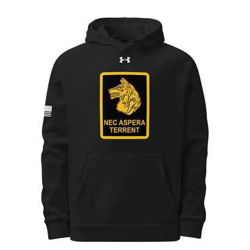 27th Infantry Regiment "Wolfhounds" Unisex Under Armour® Hoodie Tactically Acquired Black S