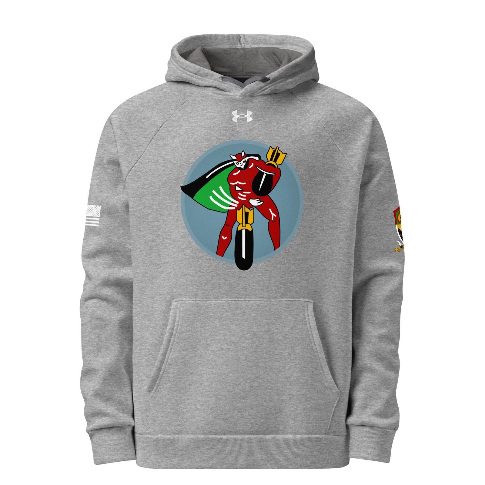 749th Bomb Squadron WW2 Under Armour® Unisex Hoodie Tactically Acquired Grey S 