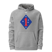 1st Marine Division Battle of Fallujah Under Armour® Hoodie Tactically Acquired Grey S 