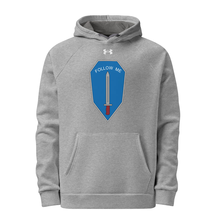 U.S. Army Infantry "Follow Me" Under Armour® Hoodie Tactically Acquired Grey S 