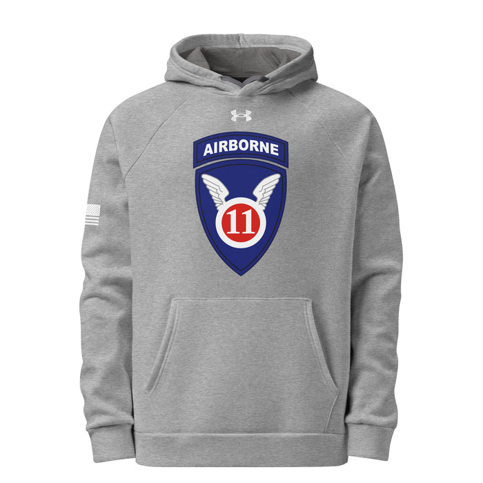 11th Airborne Division Unisex Under Armour® Hoodie Tactically Acquired Grey S