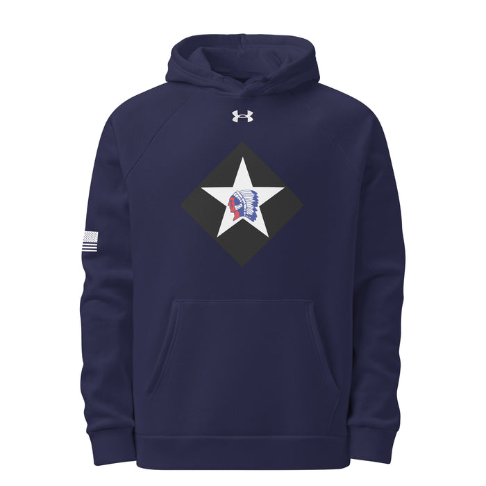 6th Marine Regiment Under Armour® Hoodie Tactically Acquired Navy S 