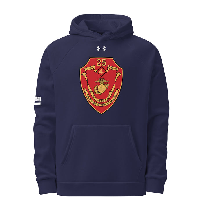 25th Marine Regiment Under Armour® Hoodie Tactically Acquired Navy S 