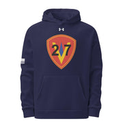 27th Marine Regiment Under Armour® Hoodie Tactically Acquired Navy S 