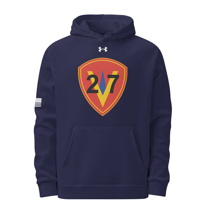 27th Marine Regiment Under Armour® Hoodie Tactically Acquired Navy S 