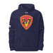 27th Marine Regiment Under Armour® Hoodie Tactically Acquired Navy S 