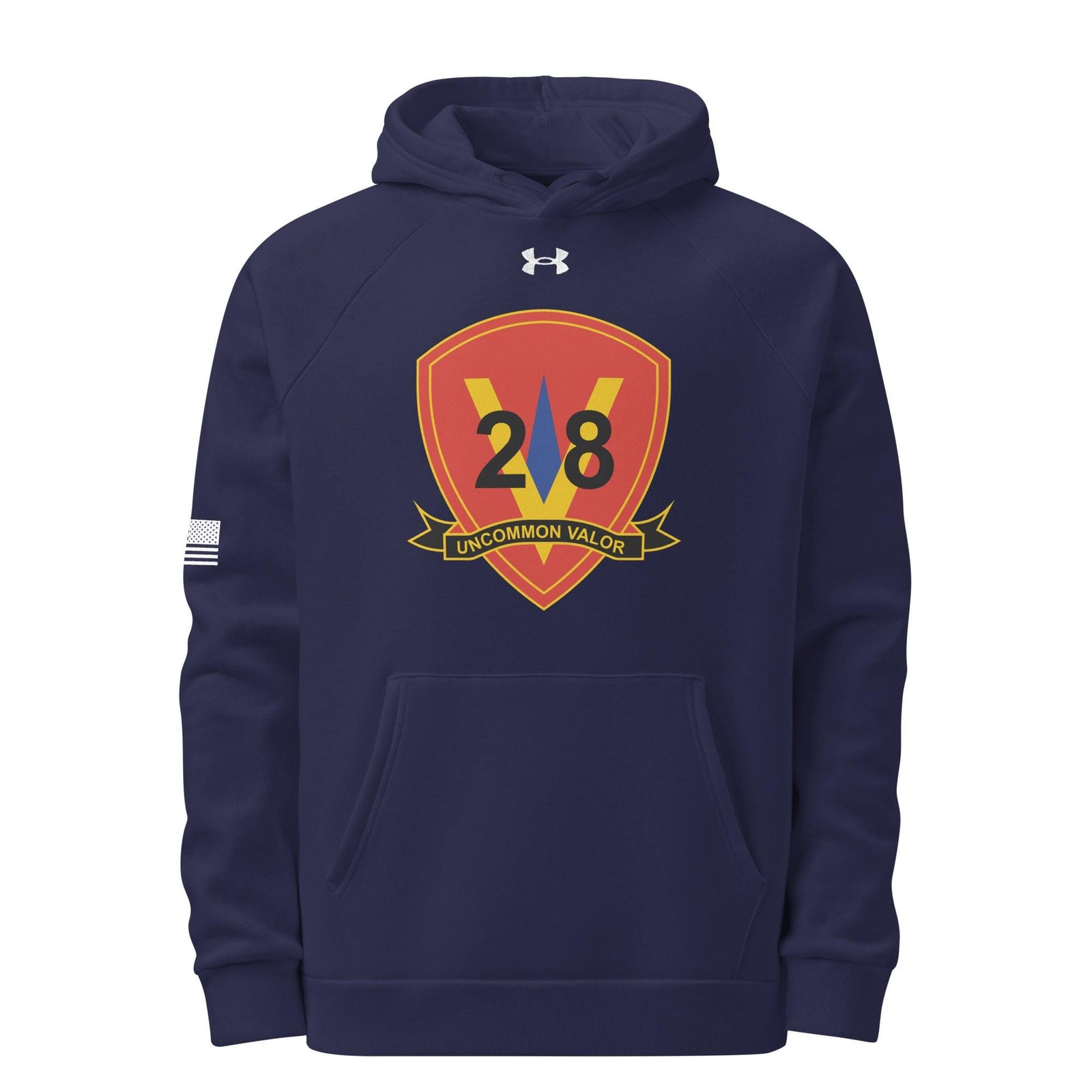 28th Marine Regiment Under Armour® Hoodie Tactically Acquired Navy S 