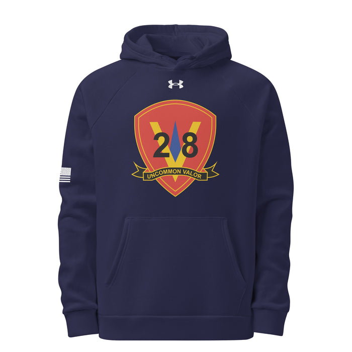 28th Marine Regiment Under Armour® Hoodie Tactically Acquired Navy S 