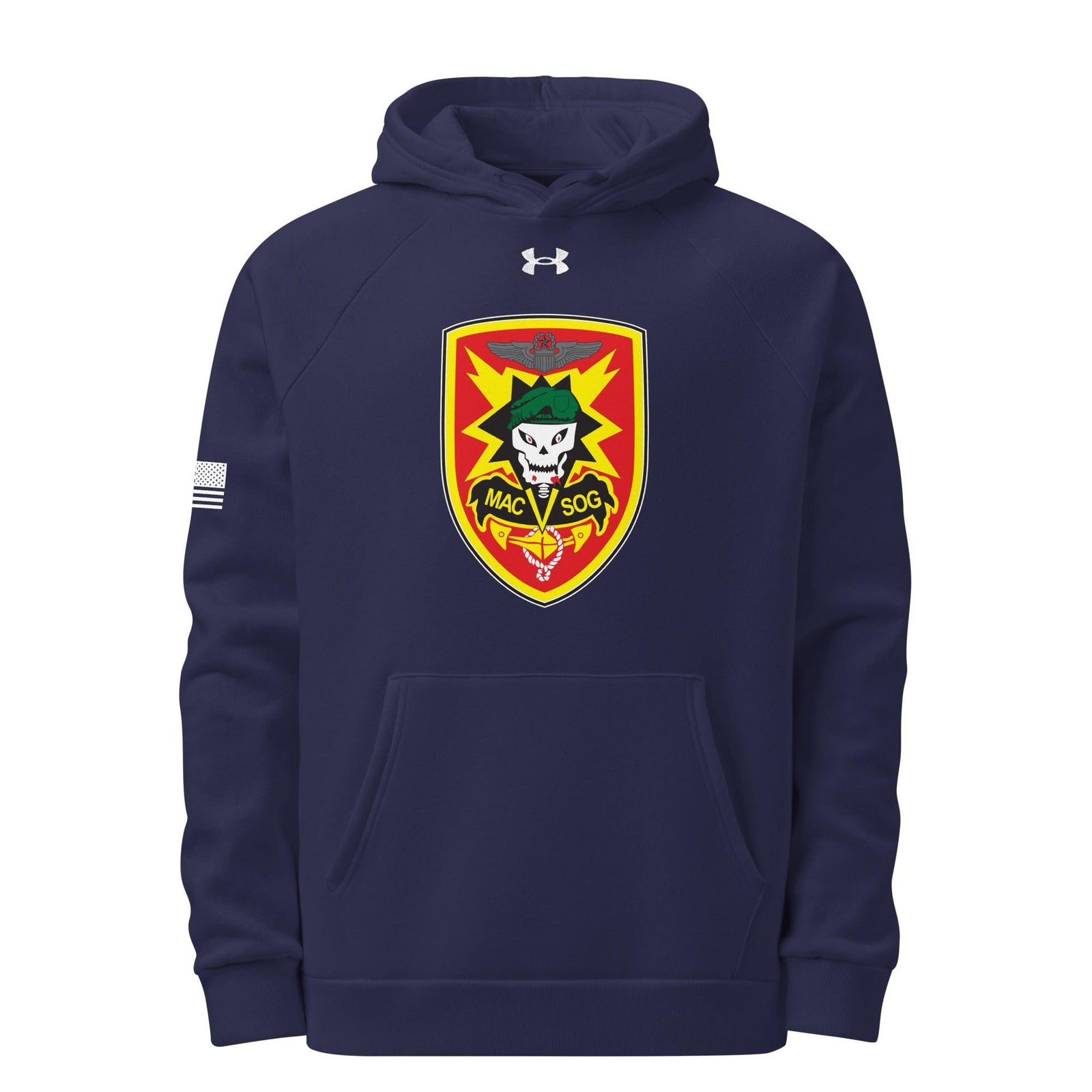 U.S. Army MACV-SOG Under Armour® Hoodie Tactically Acquired Navy S 