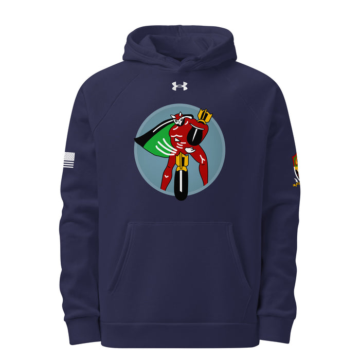 749th Bomb Squadron WW2 Under Armour® Unisex Hoodie Tactically Acquired Navy S 