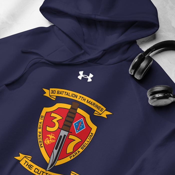 3/7 Marines Unisex Under Armour® Hoodie Tactically Acquired   