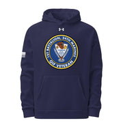 1/24 Marines OIF Veteran Under Armour® Hoodie Tactically Acquired Navy S 
