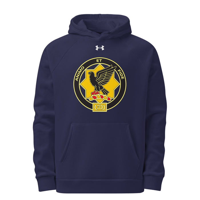 1st Cavalry Regiment Under Armour® Unisex Hoodie Tactically Acquired Navy S