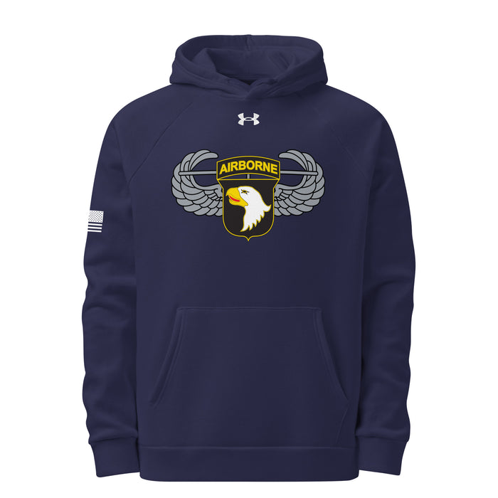 101st Airborne Air Assault Under Armour® Unisex Hoodie Tactically Acquired Navy S