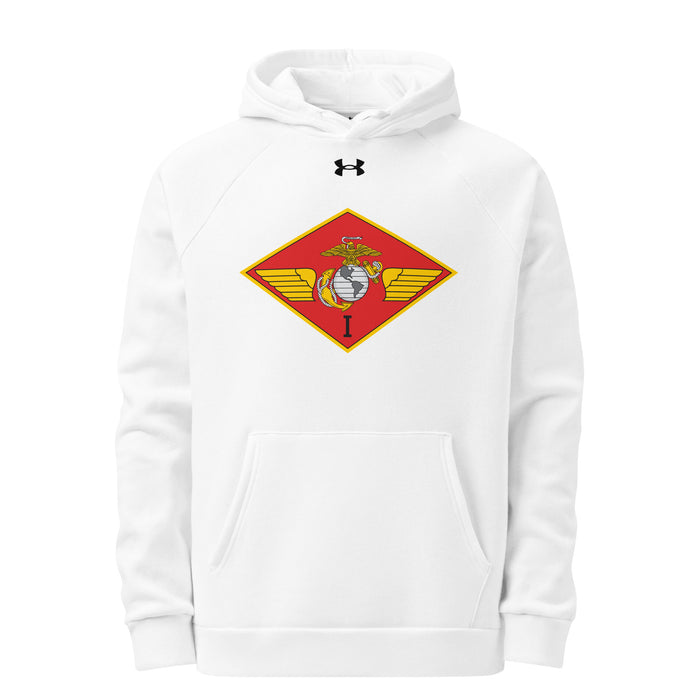 1st Marine Aircraft Wing (1st MAW) Under Armour® Hoodie Tactically Acquired White S