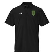 U.S. Army 1st Infantry Division Embroidered Under Armour® Men's Polo Tactically Acquired Black S 