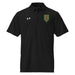 U.S. Army 1st Infantry Division Embroidered Under Armour® Men's Polo Tactically Acquired Black S 