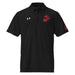 USMC Red EGA Embroidered Under Armour® Men's Polo Tactically Acquired Black S 