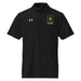 U.S. Army Embroidered Under Armour® Men's Polo Tactically Acquired Black S 