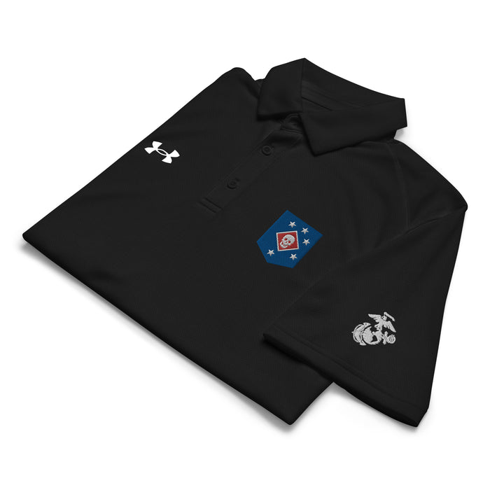 Marine Raiders Embroidered Under Armour® Men's Polo Tactically Acquired   