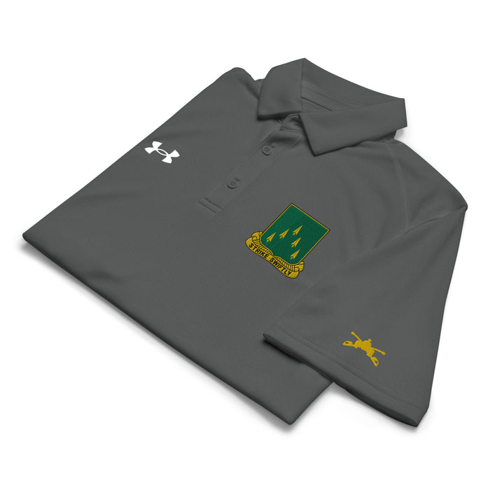 70th Armor Regiment Embroidered Under Armour® Men's Polo Tactically Acquired   