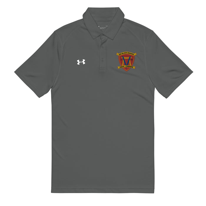 3/26 Marines Embroidered Under Armour® Men's Polo Tactically Acquired   