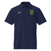 U.S. Army 1st Infantry Division Embroidered Under Armour® Men's Polo Tactically Acquired Navy S 