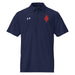 U.S. Army 5th Infantry Division Embroidered Under Armour® Men's Polo Tactically Acquired Navy S 