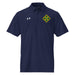 U.S. Army 4th Infantry Division Embroidered Under Armour® Men's Polo Tactically Acquired Navy S 