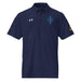 1st Marine Division Embroidered Under Armour® Men's Polo Tactically Acquired Navy S 