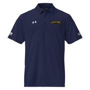 U.S. Army Airborne Tab Embroidered Under Armour® Men's Polo Tactically Acquired Navy S 