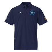 3/6 Marines Embroidered Under Armour® Men's Polo Tactically Acquired Navy S 