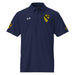 1st Cavalry Division Embroidered Under Armour® Men's Polo Tactically Acquired Navy S 