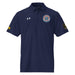 U.S. Army Retired Embroidered Under Armour® Men's Polo Tactically Acquired Navy S 