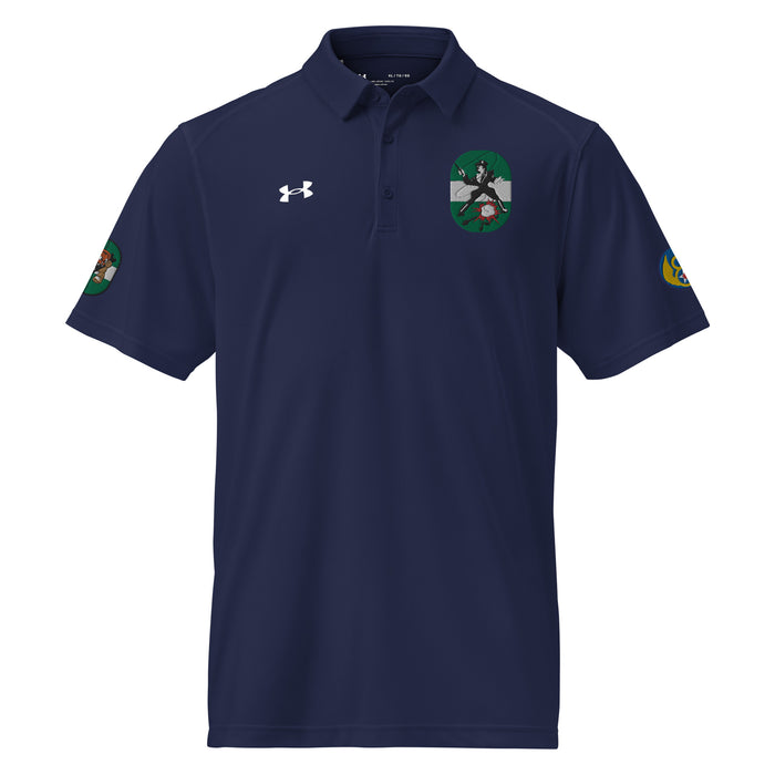 491st BG - 854th Bomb Squadron Embroidered Under Armour® Men's Polo Tactically Acquired Navy S 