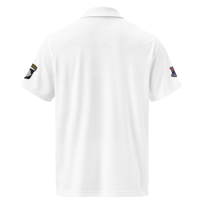 2-327 INF RGT 'No Slack' Embroidered Under Armour® Men's Polo Tactically Acquired   