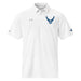 U.S. Air Force Emblem Embroidered Under Armour® Men's Polo Tactically Acquired White S 